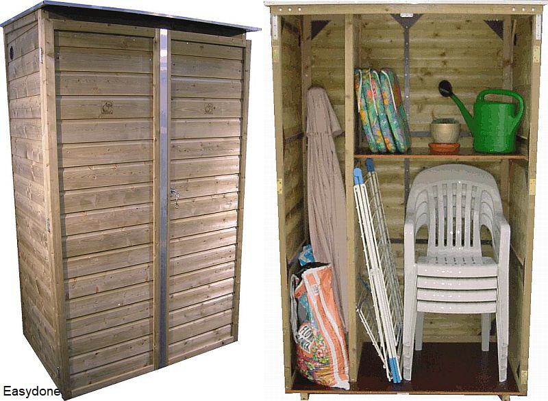 Houten tuinkast model KAVU130