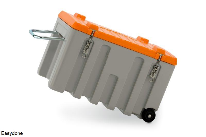 Kunststof materiaalkist model A150 trolley