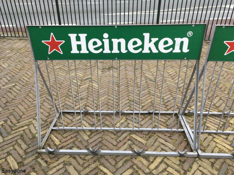 Stalen klassieke fietsenrek met/zonder bedrukking